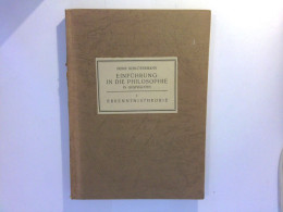 Einführung In Die Philosophie In Gesprächen - Band 1 : Erkenntnistheorie - Filosofía