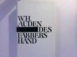 Des Färbers Hand Und Andere Essays - Poesía & Ensayos