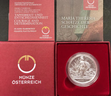 Austria 2017 20 € Courage And Determination In Box Ufficiale - Austria