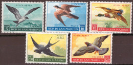 San Marino 1959 Posta Aerea UnN*A122/A126 5v Cpl Set MNH/** - Airmail