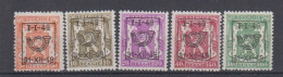 BELGIË - OBP - 1949 - PRE 589/93 (36 Type D) - MNH** - Typografisch 1936-51 (Klein Staatswapen)