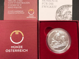 Austria 2018 20 € Clemency And Faith In Box Ufficiale - Austria