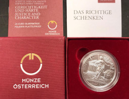 Austria 2017 20 € Justice And Character In Box Ufficiale - Oesterreich