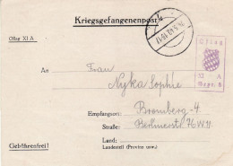 PRISONERS OF WAR MAIL 1940 LETTER SENT FROM  OFLAG XI A  TO BYDGOSZCZ - Gevangenkampen