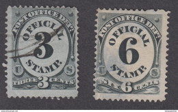 USA 1873 - Official Stamps - Officials