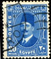 Pays : 160,3 (Egypte : Royaume (Fouad Ier)   Yvert Et Tellier N° :   171 (o) - Oblitérés