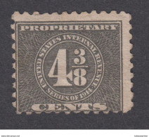 US Revenue 4 3/8 Cents - Steuermarken