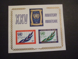 UNITED NATIONS N.Y. MI B 3  MNH**. (V03-TVN) - Blocs-feuillets