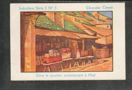 Chromo INDOCHINE ANNAM HUÉ  Pub: Chocolat Cémoi Bien 2 Scans Colonies Françaises - Andere & Zonder Classificatie