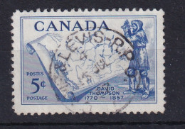 Canada: 1957   Death Centenary Of David Thompson    Used - Gebraucht