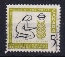 Canada: 1959   Associated Country Women Of The World Commemoration  Used - Gebraucht