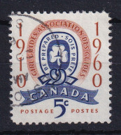 Canada: 1960   Golden Jubilee Of Canadian Girl Guides Movement  Used  - Used Stamps