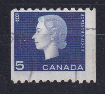Canada: 1962/64   QE II - Coil   SG534    5c  [Perf: 9½ X Imperf]    Used - Used Stamps