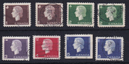 Canada: 1962/64   QE II Set  SG527-531    Used - Used Stamps