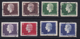 Canada: 1962/64   QE II Set  SG527-531    Used - Usati