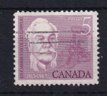 Canada: 1963   150th Birth Anniv Of Casimir Gzowski   Used  - Usati