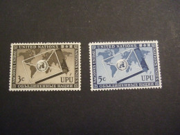 UNITED NATIONS N.Y. 17/18  MNH**. (V03-TVN) - Unused Stamps