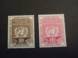 UNITED NATIONS N.Y. 27/28  MNH**. (V03-TVN) - Unused Stamps