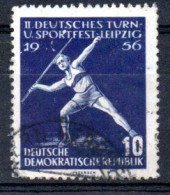 1956 DDR - Campionati Sportivi Nazionali A Lipsia - Gebraucht