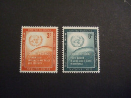 UNITED NATIONS N.Y. 48/49  MNH**. (V03-TVN) - Ungebraucht