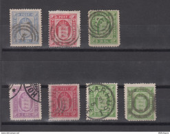 Denmark 1871-1875 - Official Stamps - Service