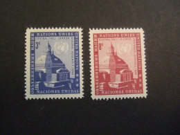 UNITED NATIONS N.Y. 58/59  MNH**. (V04-TVN) - Unused Stamps
