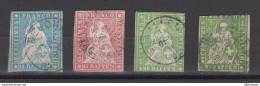 SWITZERLAND 1854 - Helvetia - Used Stamps
