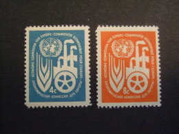 UNITED NATIONS N.Y. 68/69. MNH**. (V04-TVN) - Unused Stamps