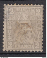 SWITZERLAND 1862 - Helvetia MH* - Neufs