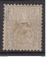 SWITZERLAND 1862 - Helvetia MH* - Ongebruikt