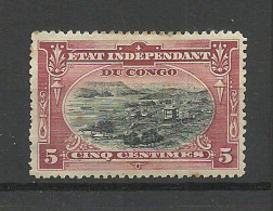 BELGISCH KONGO Congo Belge 1895 Michel 20 * - Ongebruikt