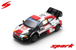 Toyota GR Yaris Rally1 - Gazoo Racing WRT - 2nd Rally Safari Kenya 2022 #33 - Elfyn Evans/S. Martin - Spark - Spark