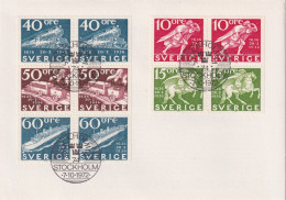 FDC  "Stockholmia - 300 Ar Postverket"         1972 - Storia Postale