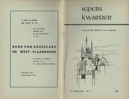 * Ieper - Ypres * (Iepers Kwartier - Jaargang 5 - Nr 2 - Juni 1969) Tijdschrift Voor Heemkunde - Heemkundige Kring - Géographie & Histoire