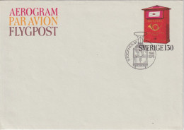 Aerogramme / Postbrev  (4 Stück)        1976 - 78 - Briefe U. Dokumente