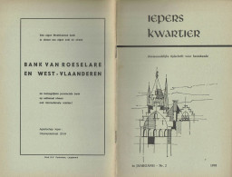 * Ieper - Ypres * (Iepers Kwartier - Jaargang 6 - Nr 2 - Juni 1970) Tijdschrift Voor Heemkunde - Heemkundige Kring - Geografía & Historia
