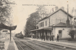 CPA-70-MONTBOZON-Intérieur De La Gare - Montbozon