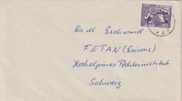 Ausland Brief  Undrom - Fetan        1963 - Brieven En Documenten