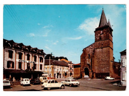 65 HAUTES PYRENEES CASTELNAU MAGNOAC Hôtel Dupont Et L'Eglise Plan Peu Courant - Castelnau Magnoac