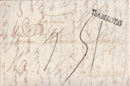 Hamburg Brief L1 Hamburg (15.7.1785) Gel. Nach Frankreich Mit Inhalt - Hamburg