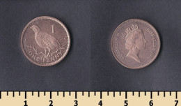 Gibraltar 1 Penny 1996 - Gibraltar