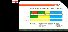 G 20 C&C 1117 SCHEDA USATA FASCE ORARIE 30.06.90 10 TEP VARIANTE VERNICE ROSSA - Errori & Varietà