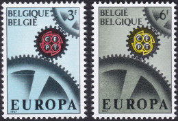 BELGIQUE, 1967, EUROPA ( COB 1415-1416**) - 1967