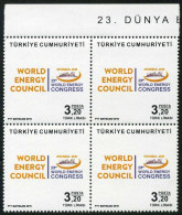 Türkiye 2016 Mi 4302 MNH World Energy Congress [Block Of 4] - Sonstige & Ohne Zuordnung