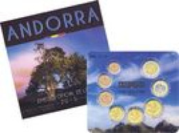 EUROS ANDORRA SET 2015   8 V. - Andorre