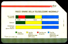 G 23 A C&C 1120 A SCHEDA TELEFONICA USATA FASCE 31.12.90 5000 L LOT 101 PIK VARIANTE STRISCE 2^A QUAL - Fouten & Varianten