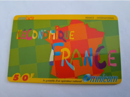 FRANCE/FRANKRIJK  / 50  U  / OMNICOM/ LECONOMIQUE FRANCE // PREPAID  USED    ** 14673** - Prepaid: Mobicartes