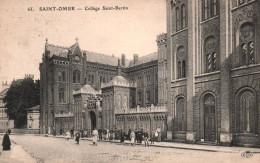 Saint Omer - Rue Et Collège Saint Bertin - école - Saint Omer