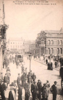 Lens - Obsèque Du Lieutenant Lautour Du 5ème Dragons , De Compiègne Le 20 Avril 1906 - Rue De La Gare - Lens