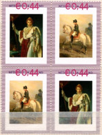 Netherlands Canon Napoleon Bonaparte 4-block MNH 1906.0103 - Napoléon